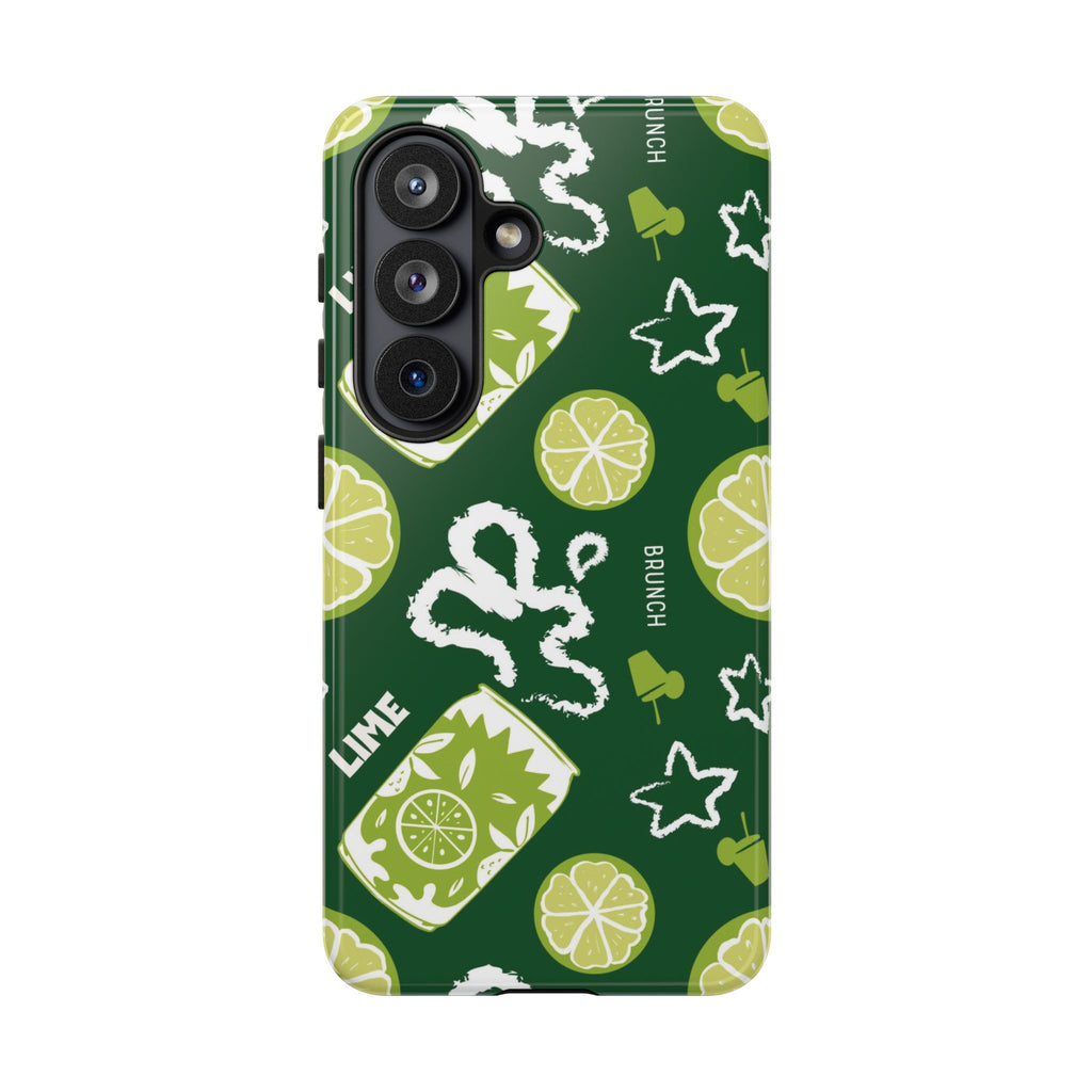 Lime Crush Tough Phone Case – Citrus Summer Vibes