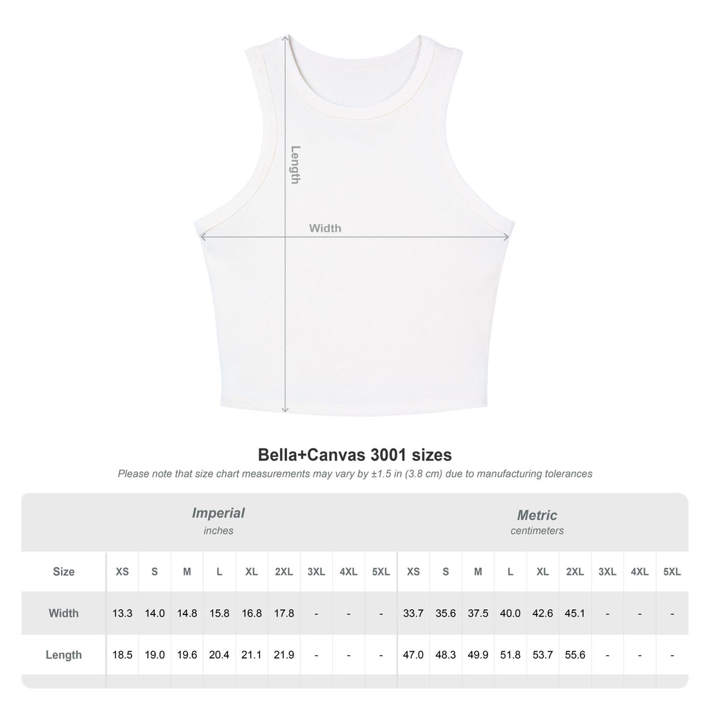 Ribbed Racer Tank Top — “Olio di Oliva” Olive Oil Script Graphic