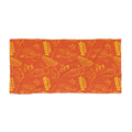 Aperol Brunch Beach Towel – Orange & Yellow Aperol Inspired Design