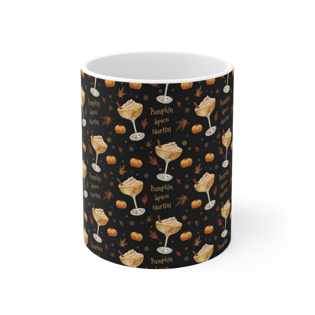 Pumpkin Spice Martini 11oz Mug — Black Pumpkin Collection Inspired Design