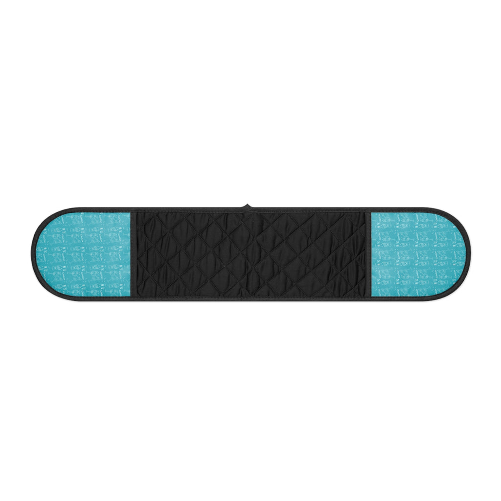 CinCin Double Oven Mitt — Turquoise Aperol Kitchen Decor