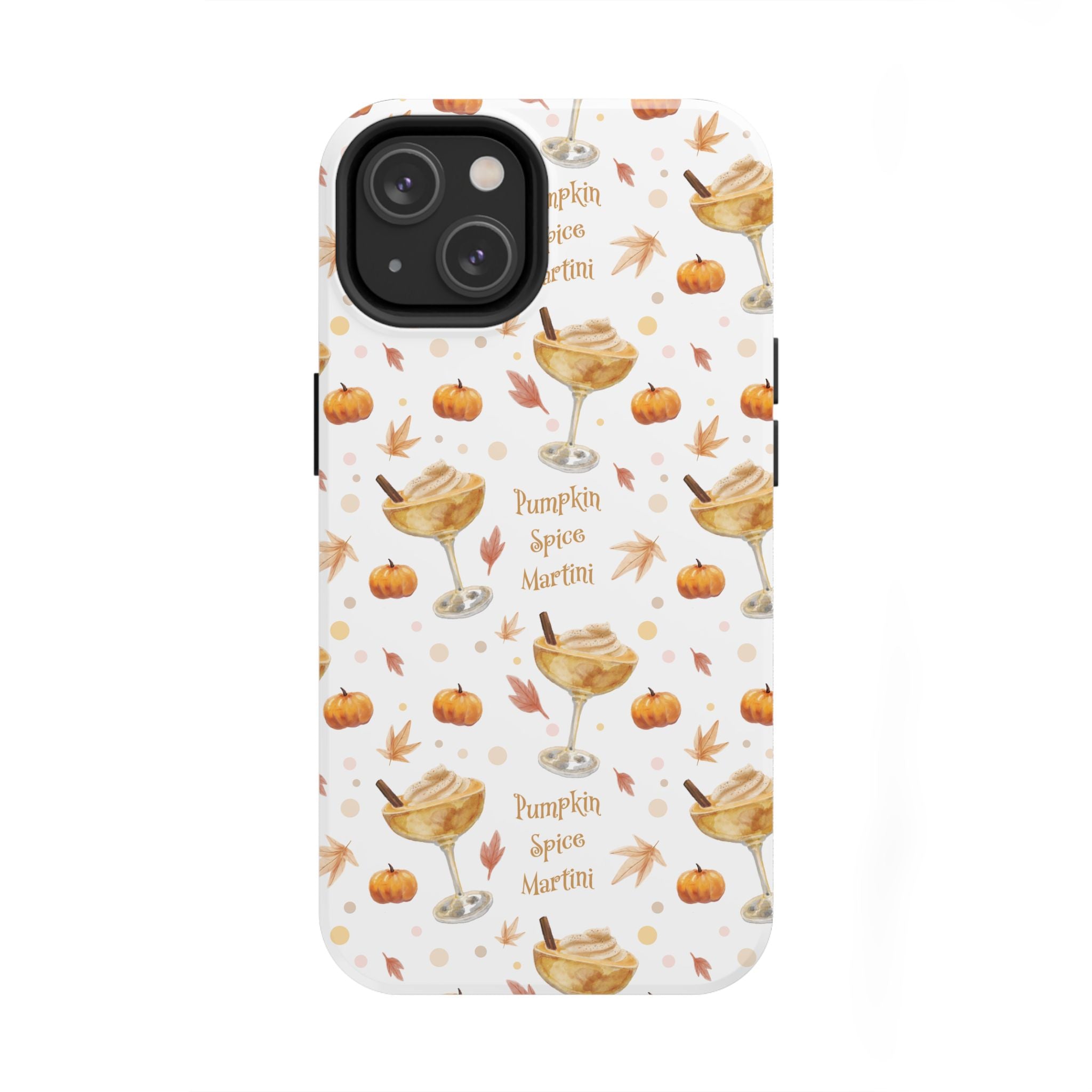 Pumpkin Spice Martini Tough Phone Case — White Pumpkin Collection Inspired Design