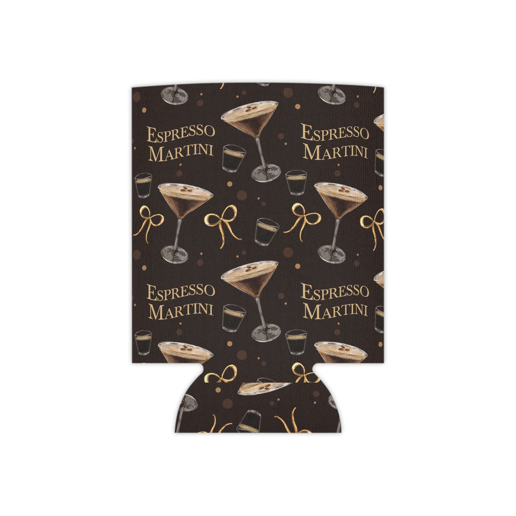 Espresso Martini Can Cooler — Dark Brown Espresso Collection Inspired Design