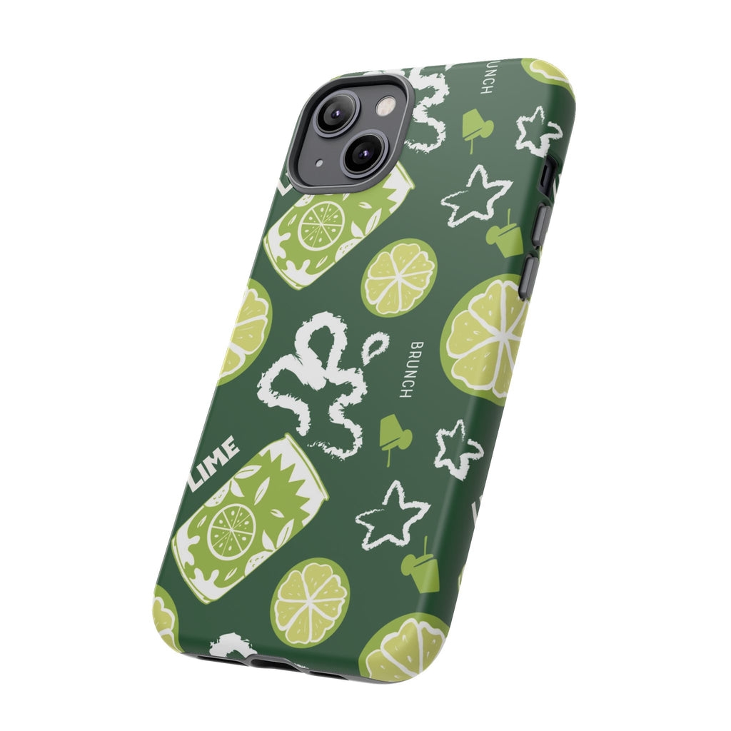 Lime Crush Tough Phone Case – Citrus Summer Vibes