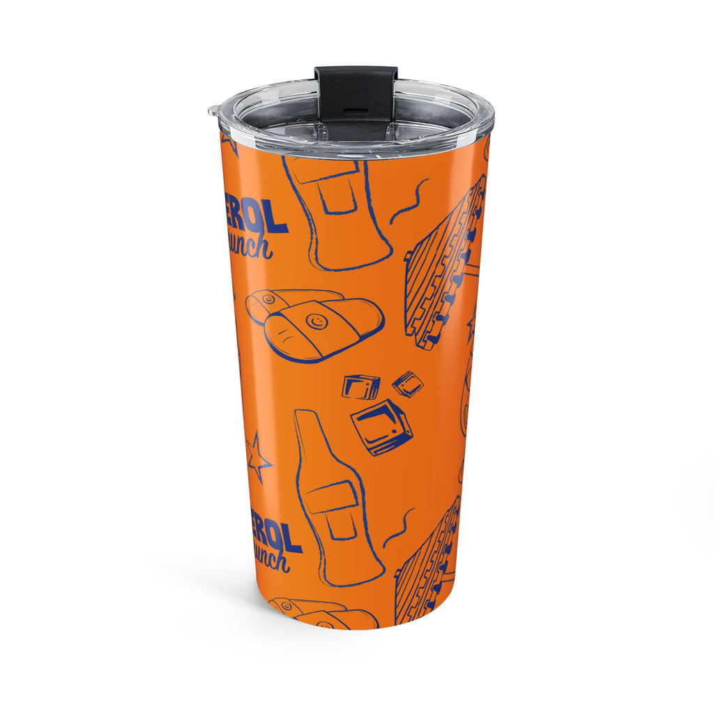 Aperol Spritz Inspired 20oz Tumbler | Orange Cocktail Travel Mug | Stainless Steel Insulated Cup | Summer Drinkware | Hostess Gift