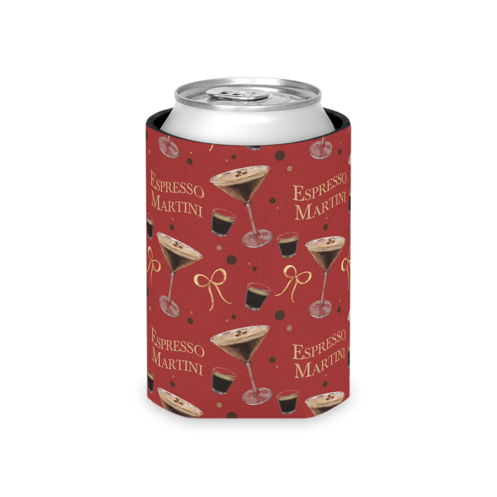 Espresso Martini Can Cooler — Red Espresso Collection Inspired Design