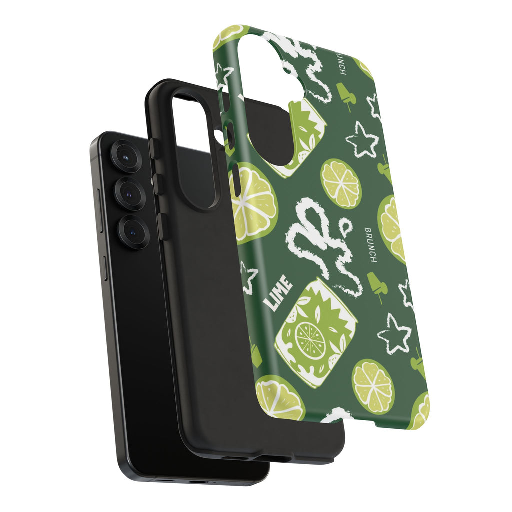 Lime Crush Tough Phone Case – Citrus Summer Vibes