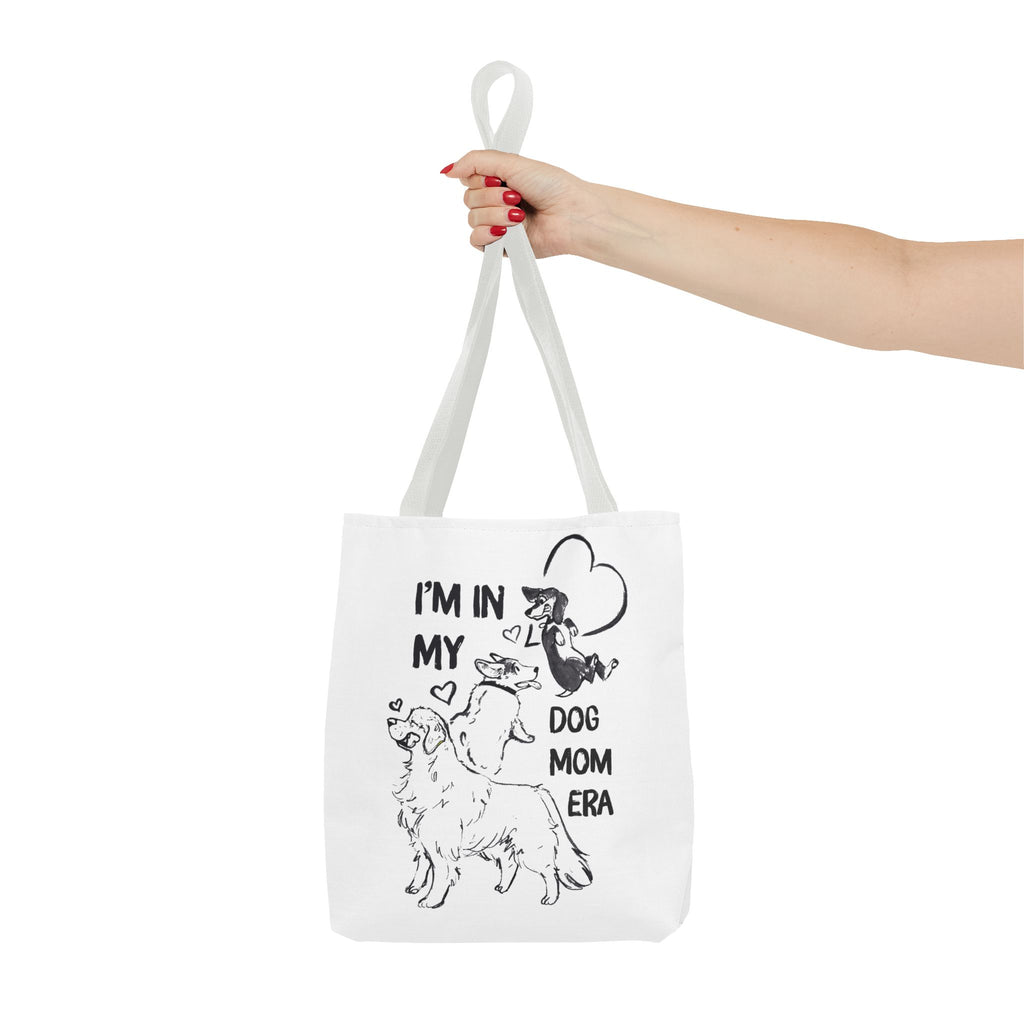 Dog Mom Era Tote Bag – Cute Puppy Tote for Dog Mom | Dog Lover Gift