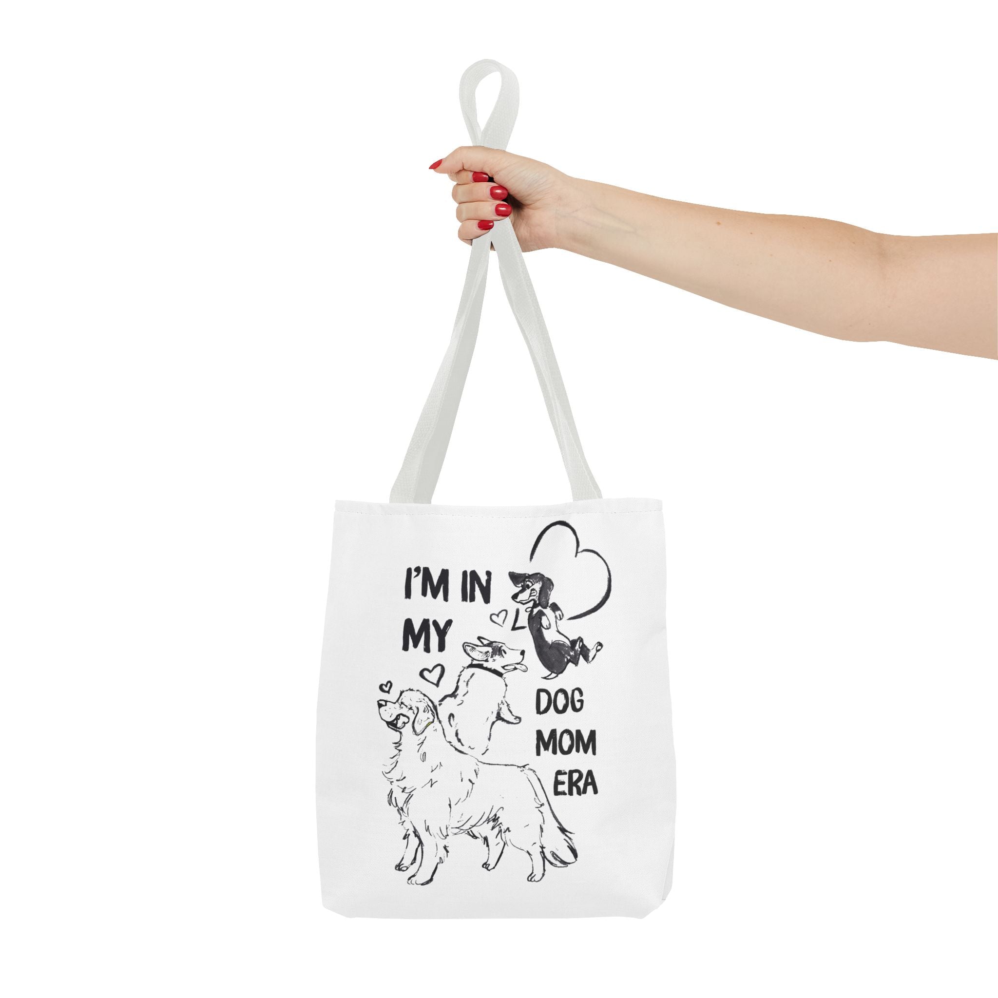 Dog Mom Era Tote Bag – Cute Puppy Tote for Dog Mom | Dog Lover Gift
