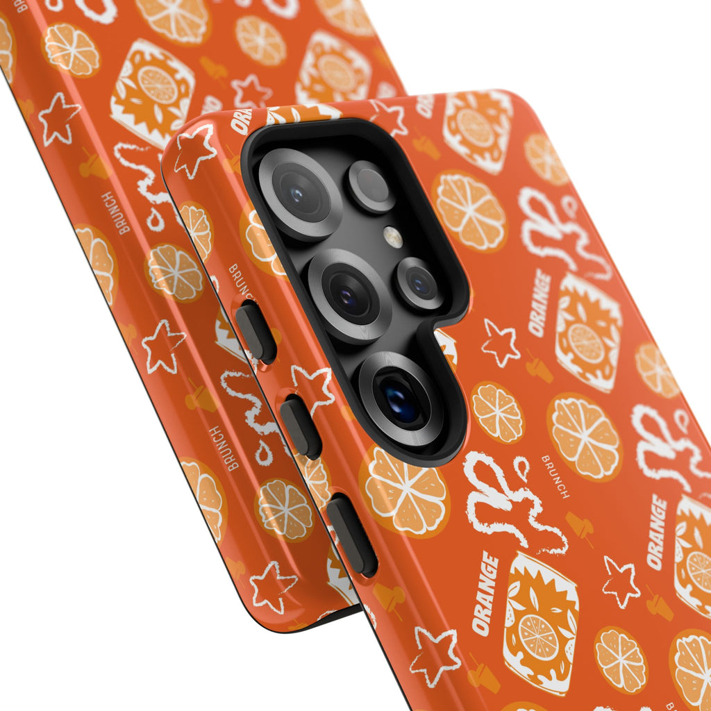 Orange Brunch Tough Phone Case – Orange Aperol Inspired Design