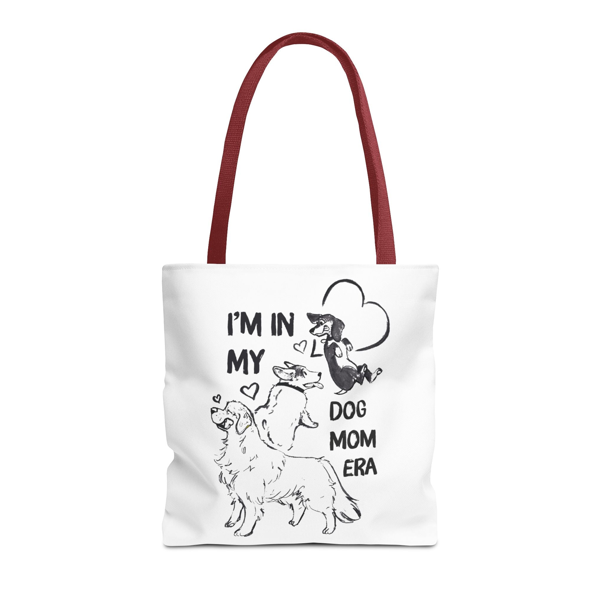 Dog Mom Era Tote Bag – Cute Puppy Tote for Dog Mom | Dog Lover Gift