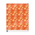 Orange Fruit Brunch Peel Wrapping Paper Roll — Orange Fruit Brunch Collection Inspired Design
