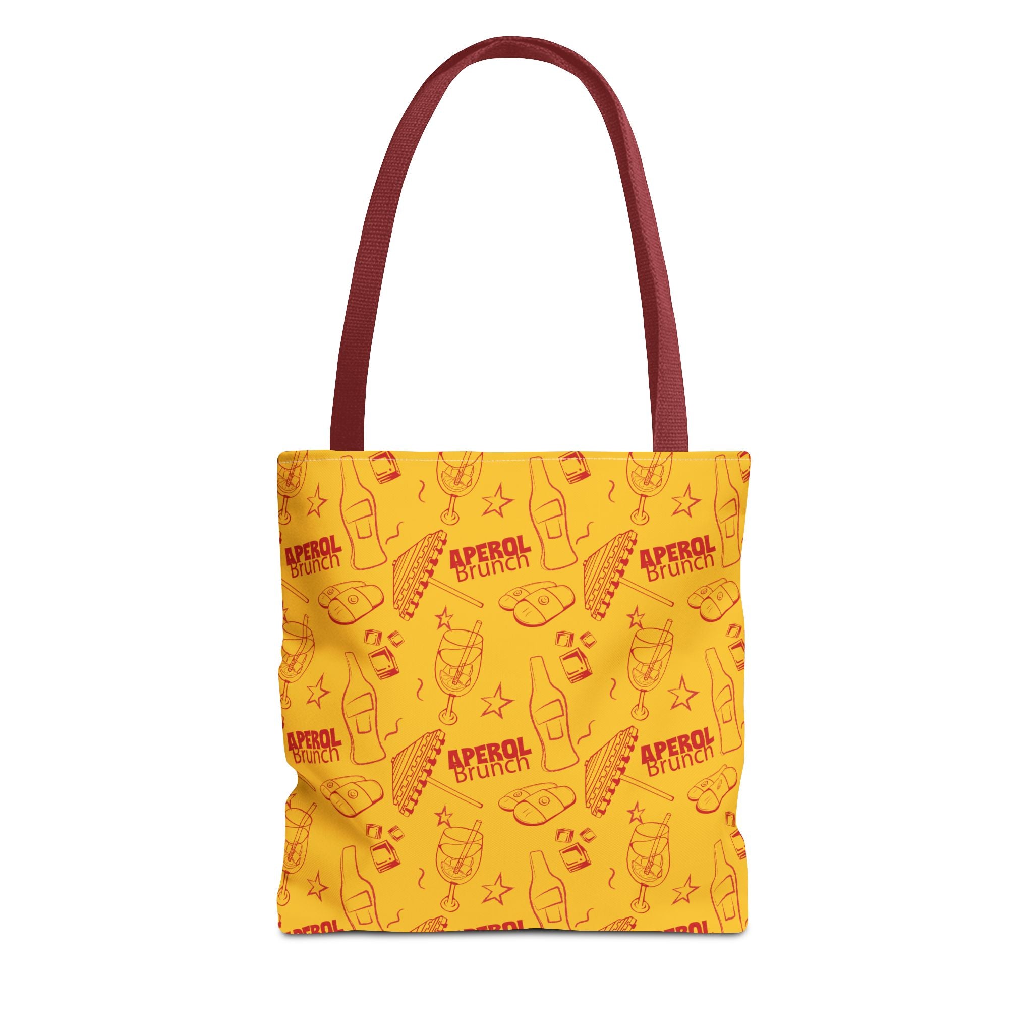 Aperol Spritz Tote Bag – Yellow & Red Aperol Inpired Design