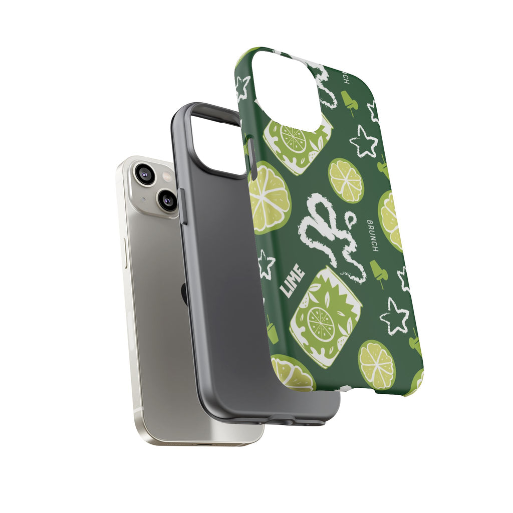 Lime Crush Tough Phone Case – Citrus Summer Vibes