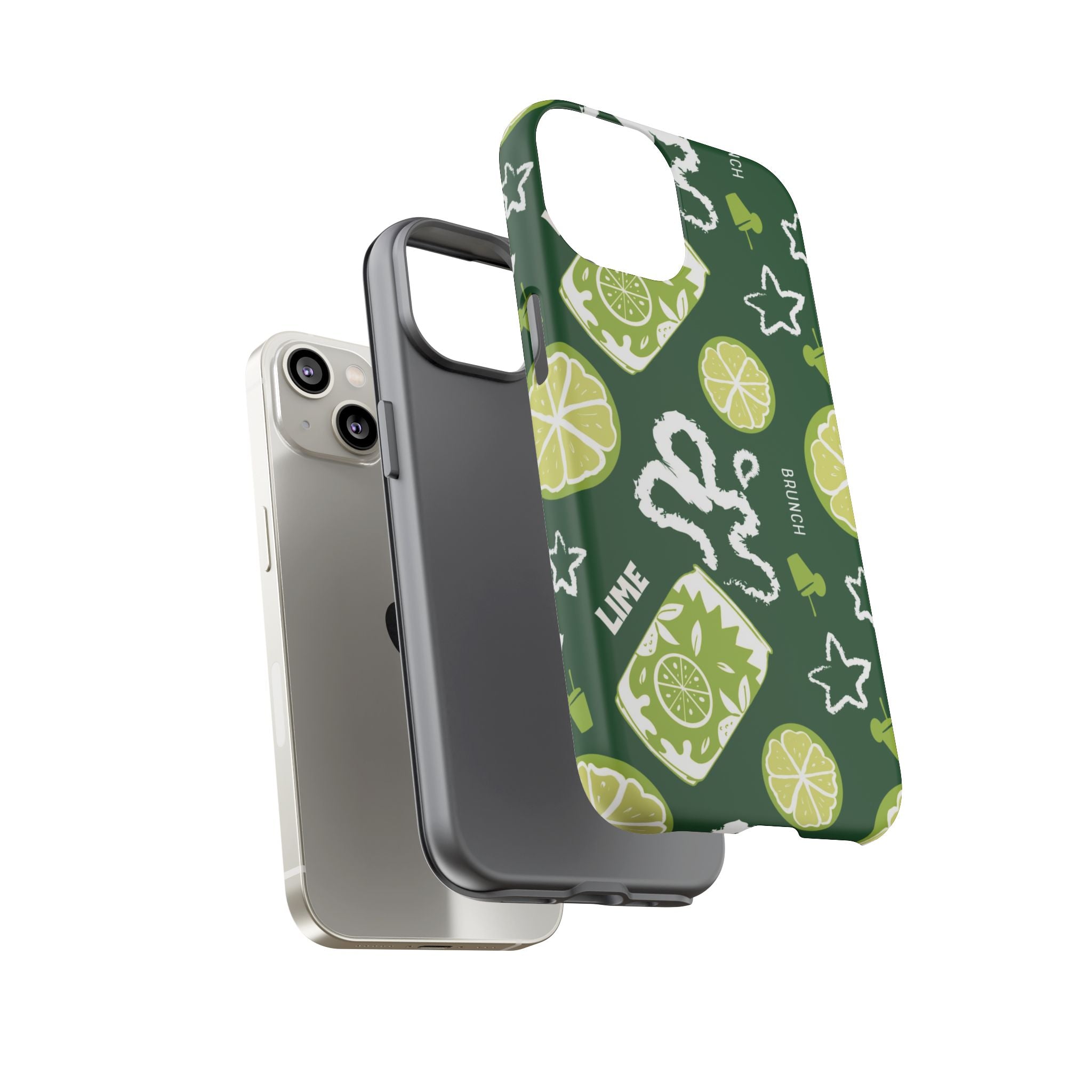 Lime Crush Tough Phone Case – Citrus Summer Vibes