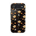 Pumpkin Spice Martini Tough Phone Case — Black Pumpkin Collection Inspired Design