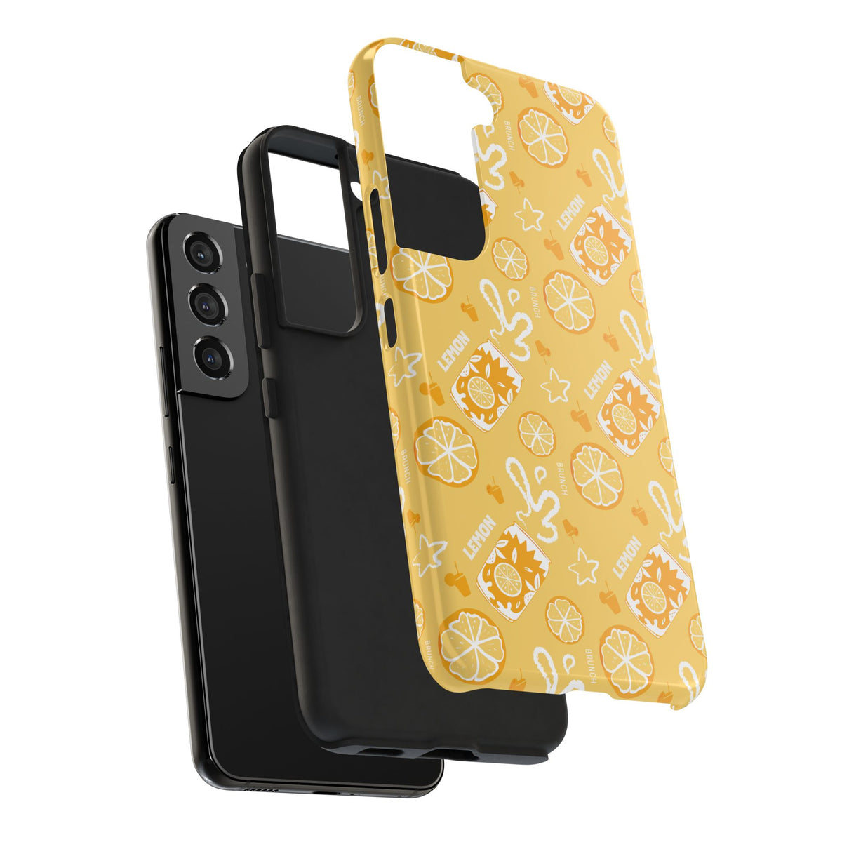 Lemon Brunch Tough Phone Case — Yellow Aperol Inspired Design