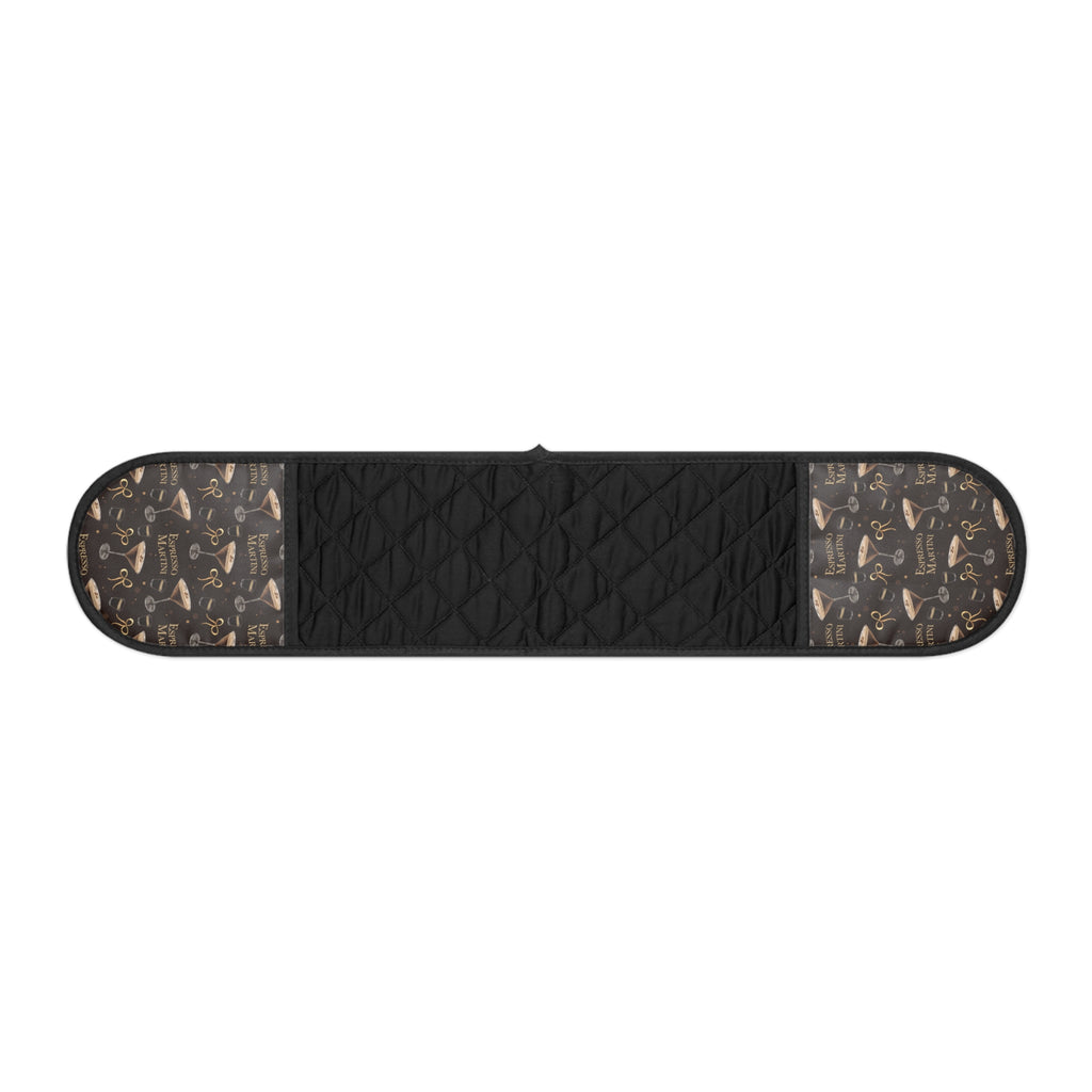 Espresso Martini Double Oven Mitt — Dark Brown Espresso Collection Inspired Design
