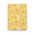 Lemon Fruit Brunch Hardcover Journal – Yellow Aperol Inspired Design