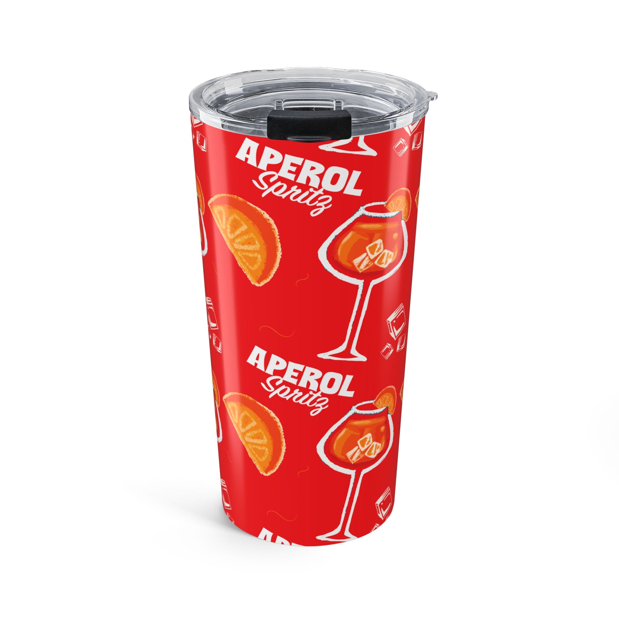 Aperol Spritz 20oz Tumbler — Red Aperol Inspired Design