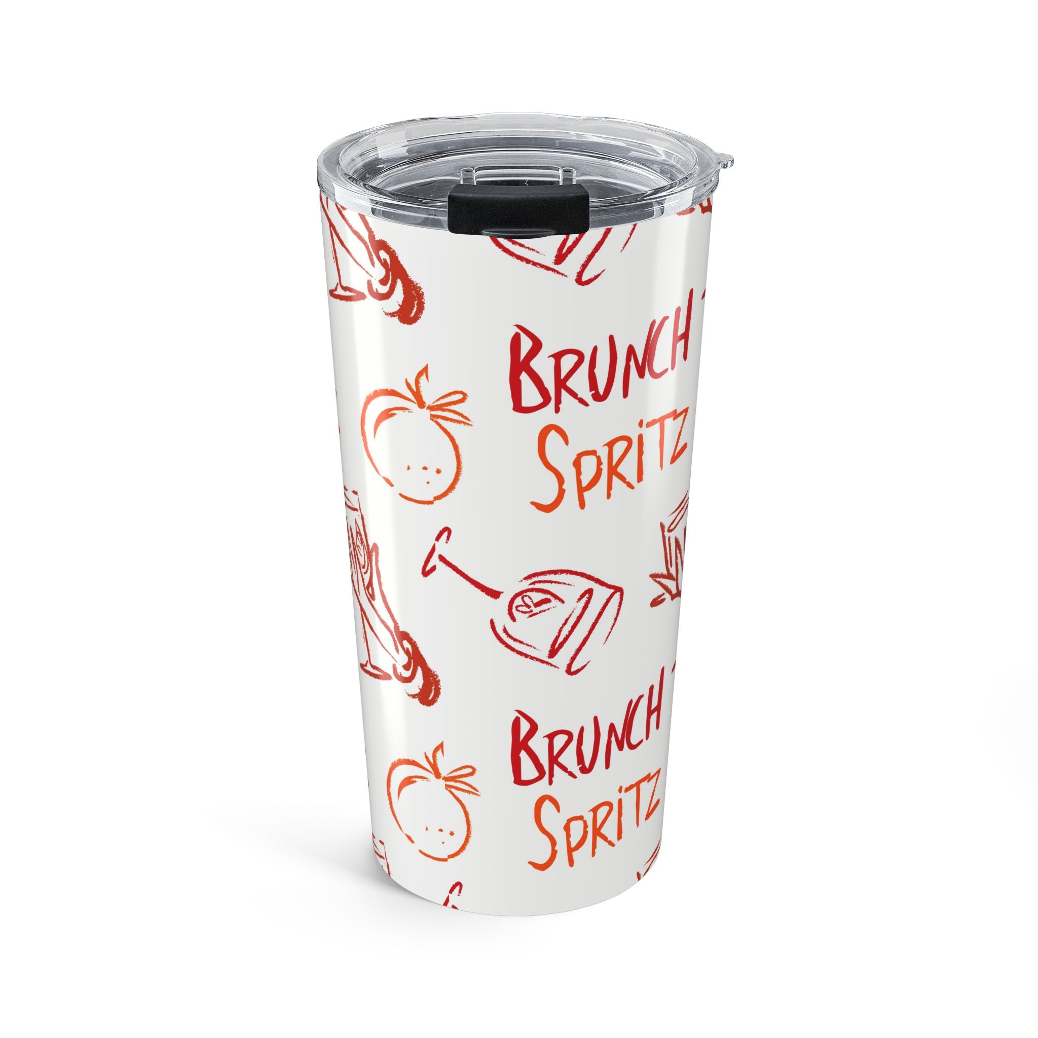 Brunch Spritz 20oz Tumbler — Orange & Red Aperol Inspired Design