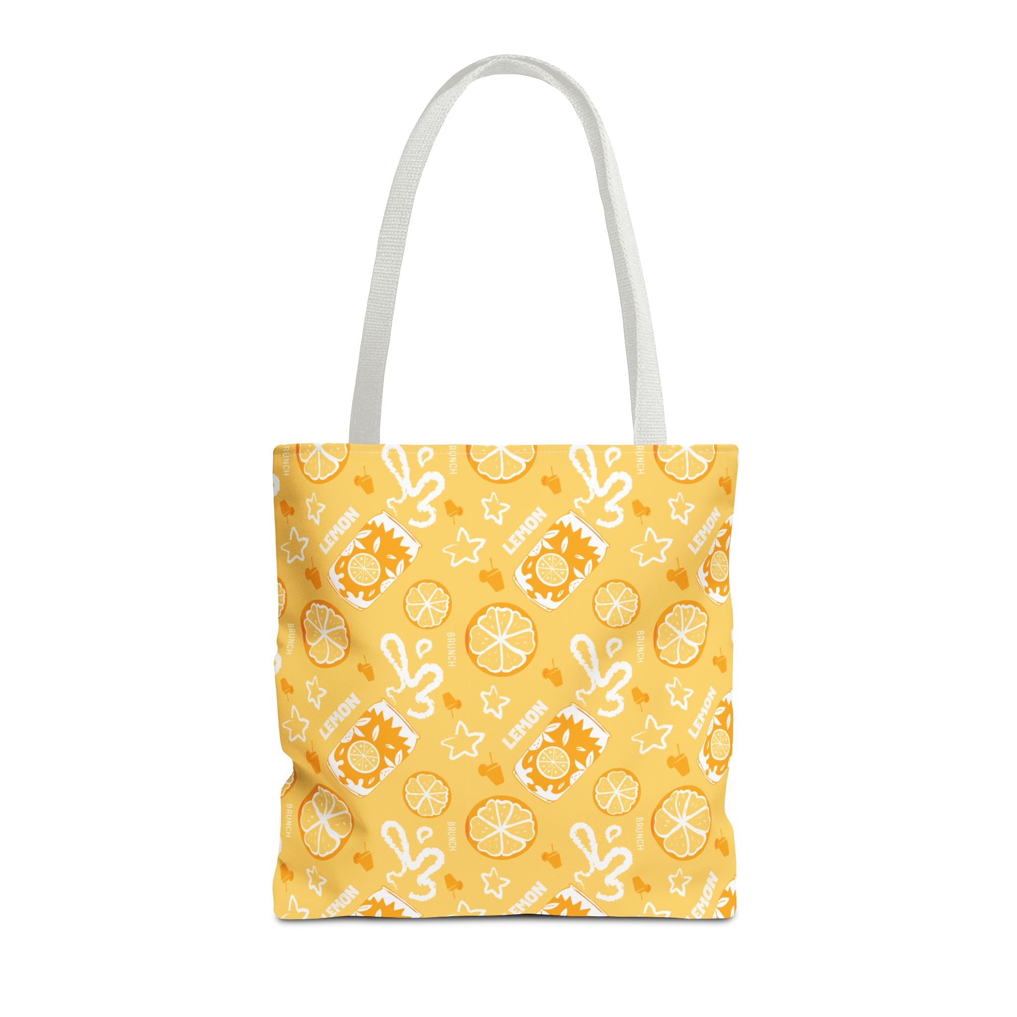 Lemon Brunch Tote Bag – Yellow Aperol Inspired Design