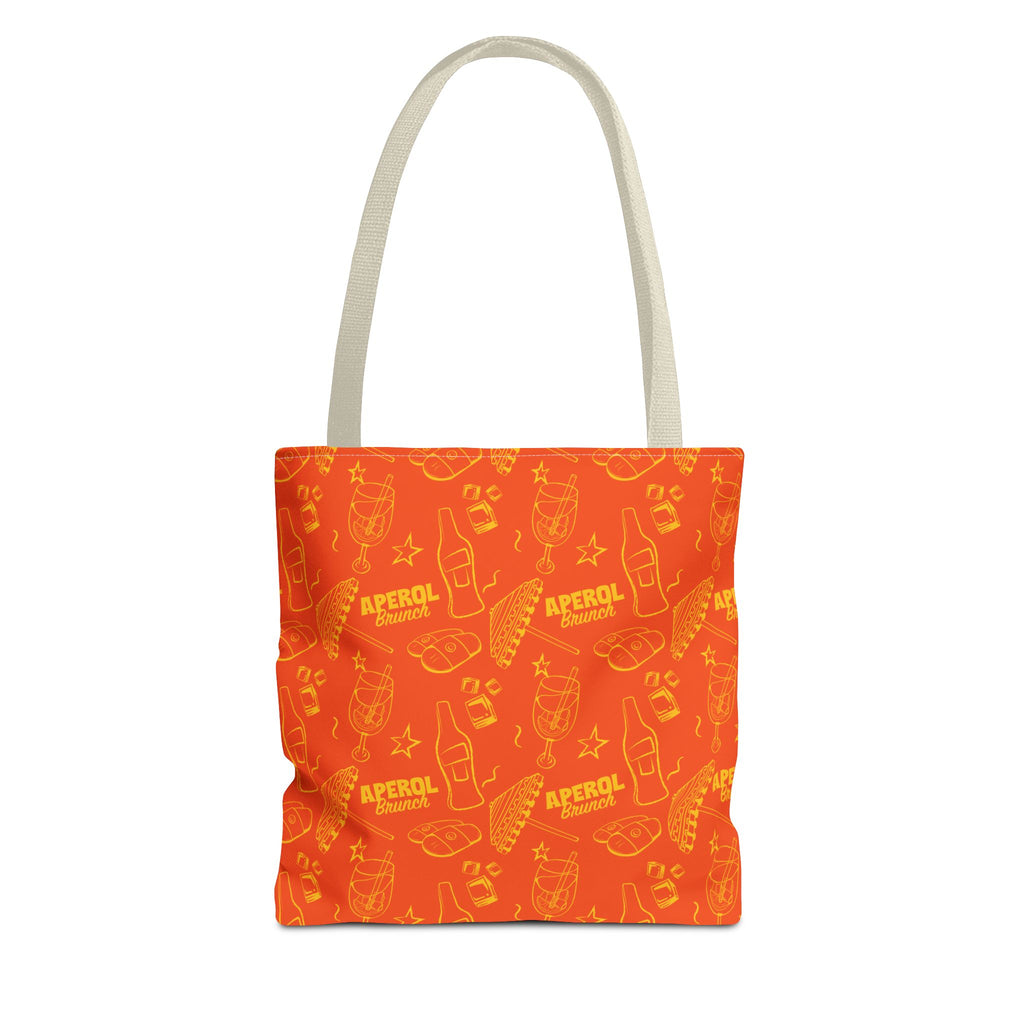 Aperol Brunch Tote Bag — Orange and Yellow Brunch Collection Inspired Design
