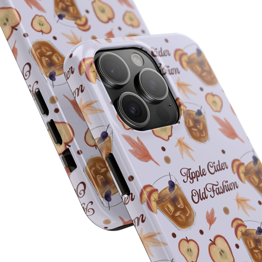 Apple Cider Old Fashioned Tough Phone Case – Light Violet Apple Cider Collection Inspired Design