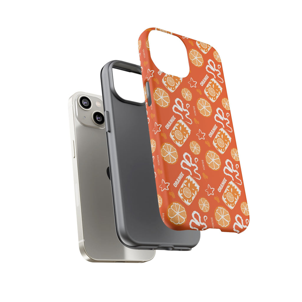 Orange Brunch Tough Phone Case – Orange Aperol Inspired Design
