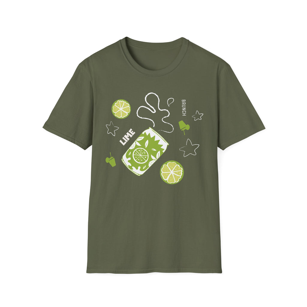 Lime Soda Pop T-Shirt – Aperol Inspired Citrus Tee