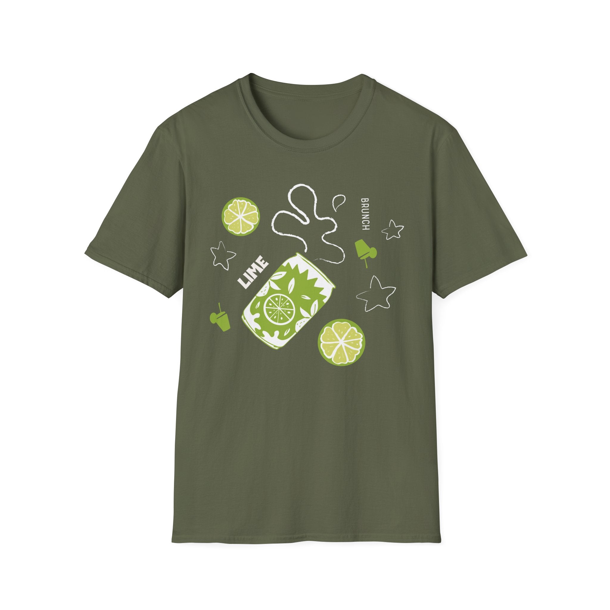 Lime Soda Pop T-Shirt – Aperol Inspired Citrus Tee