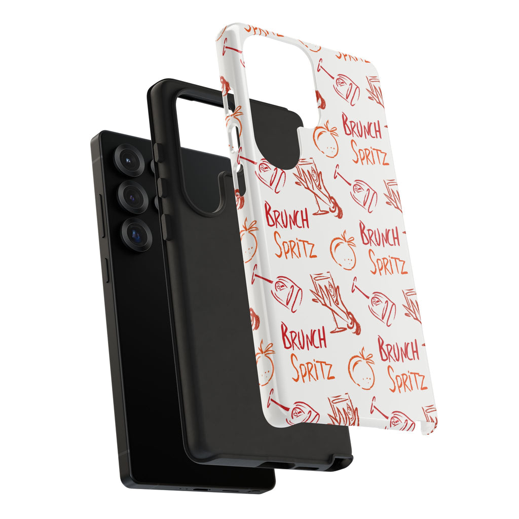 Brunch Spritz Phone Case — Red & Orange Aperol Inspired Design