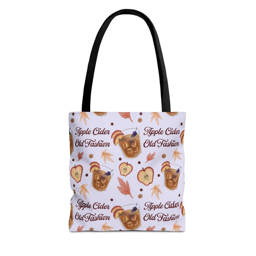 Apple Cider Old Fashioned Tote Bag — Light Violet Apple Cider Collection Inspired Design