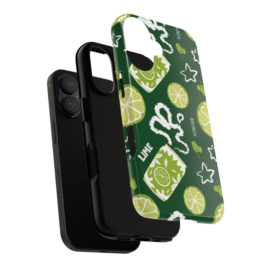 Lime Crush Tough Phone Case – Citrus Summer Vibes