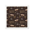 Espresso Martini 50pcs Napkins — Dark Brown Espresso Collection Inspired Design