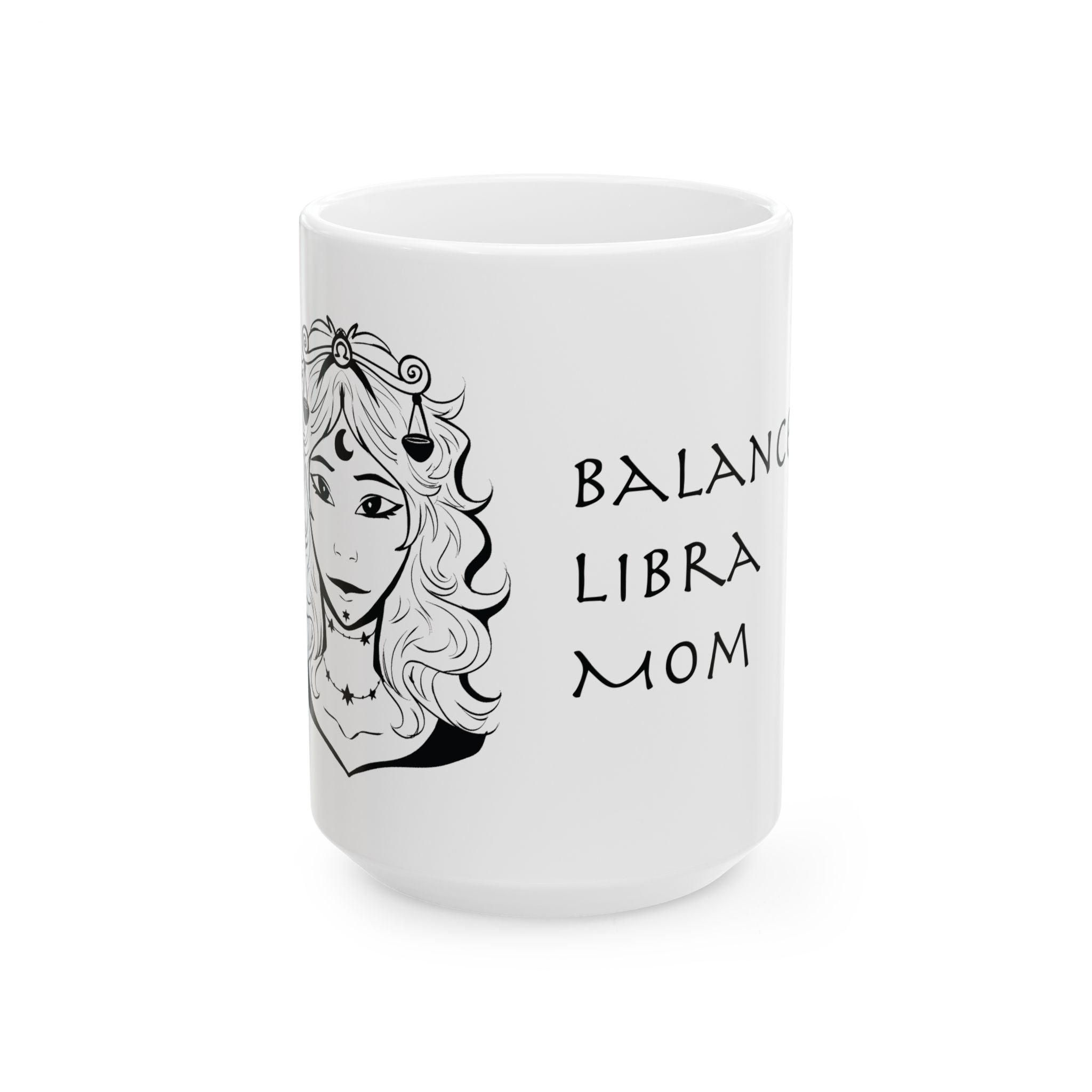 Libra Mom Mug – Zodiac Coffee Mug for Mom | Astrology Gift (11oz/15oz)