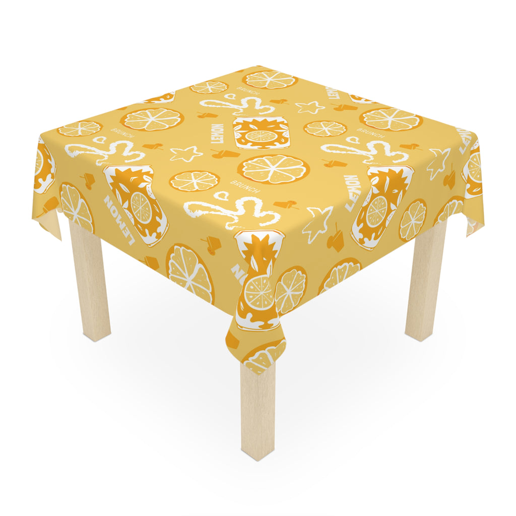 Lemon Brunch Collection Tablecloth — Lemon Brunch Inspired Design