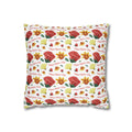 Gift for Mom Floral Throw Pillow Cover – Mother’s Day Botanical Cushion | Spring Home Decor