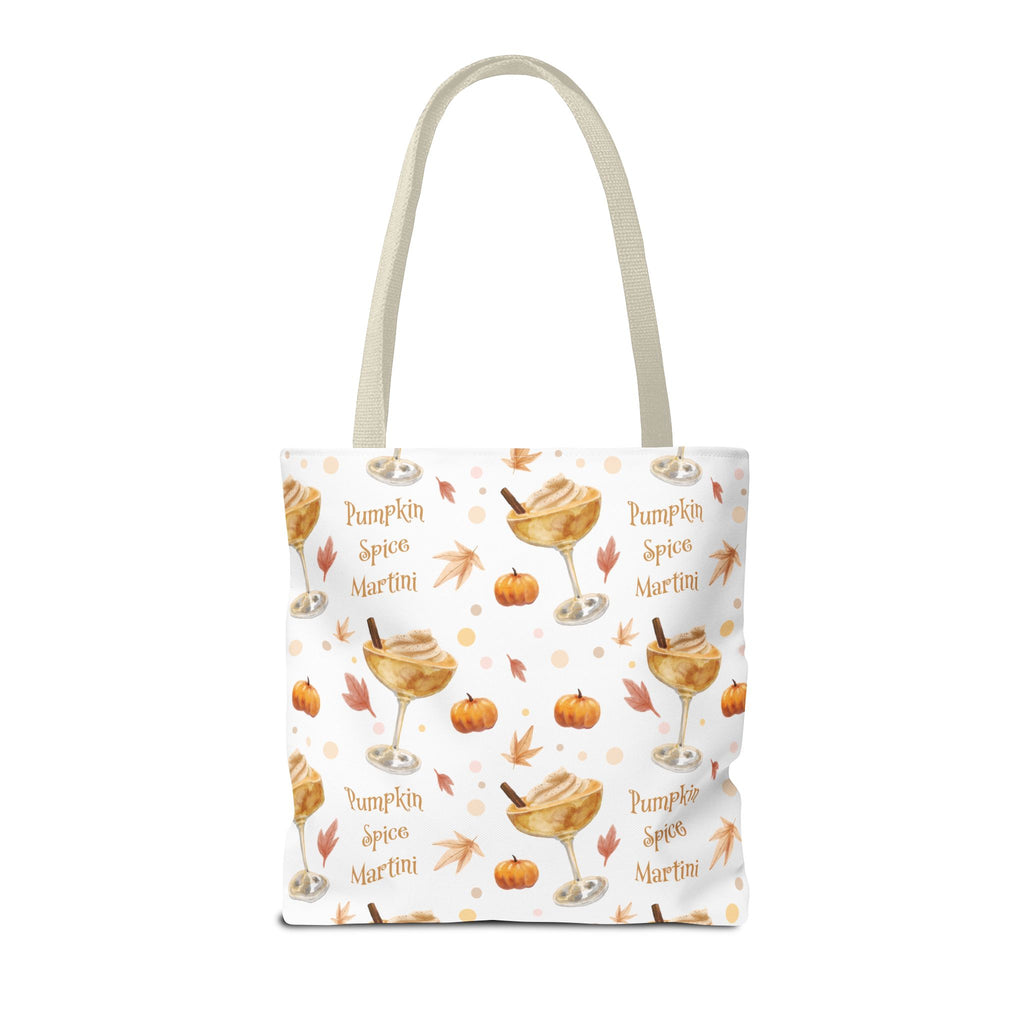 Pumpkin Spice Martini Tote Bag — White Pumpkin Collection Inspired Design