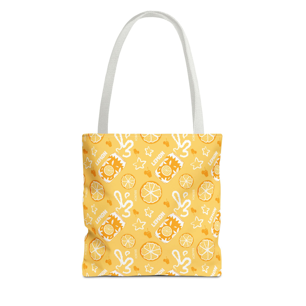 Lemon Brunch Tote Bag – Yellow Aperol Inspired Design
