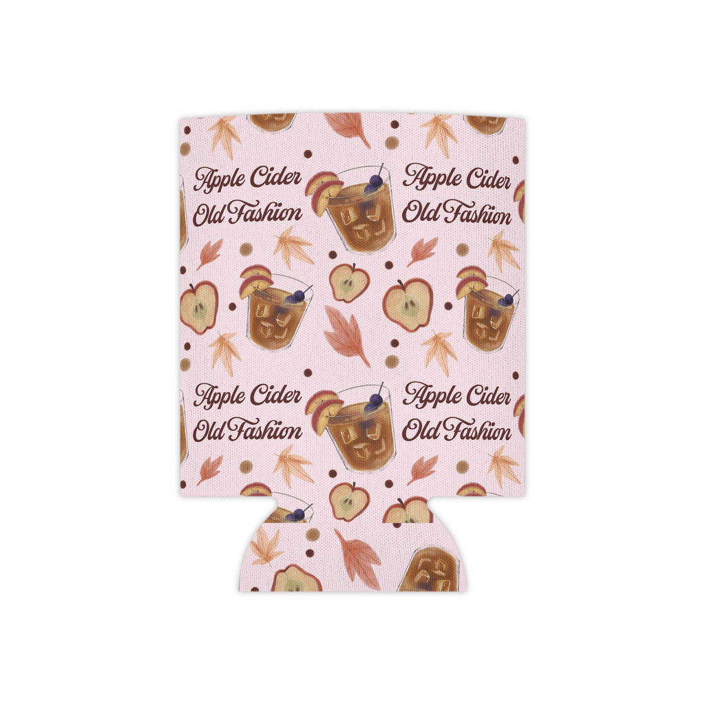 Apple Cider Old Fashioned Can Cooler — Light Pink Apple Cider Collection Inspired Design