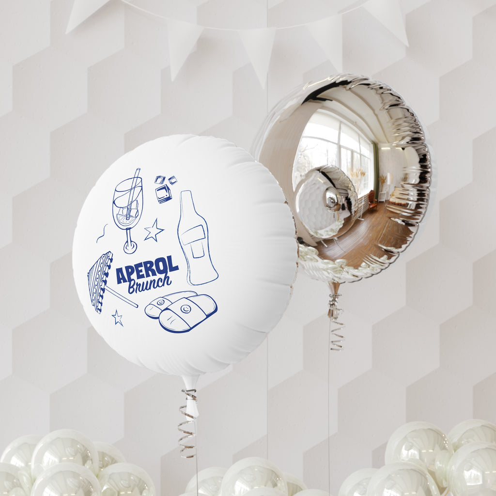 Aperol Brunch Mylar Balloon — Spritz Party Decor