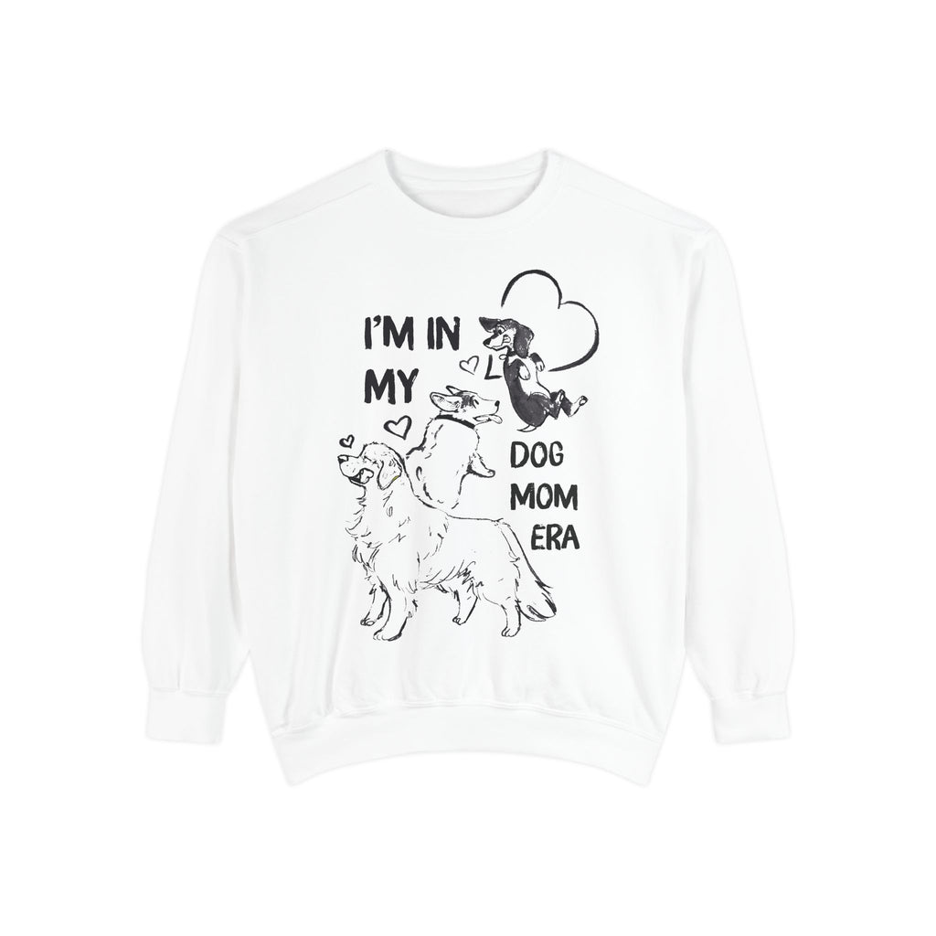 I’m In My Dog Mom Era Sweatshirt – Cozy Dog Mom Crewneck | Gift for Dog Lovers