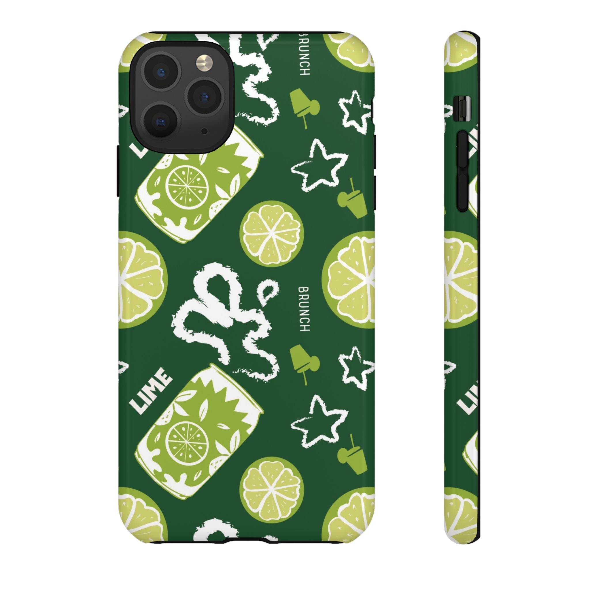 Lime Crush Tough Phone Case – Citrus Summer Vibes