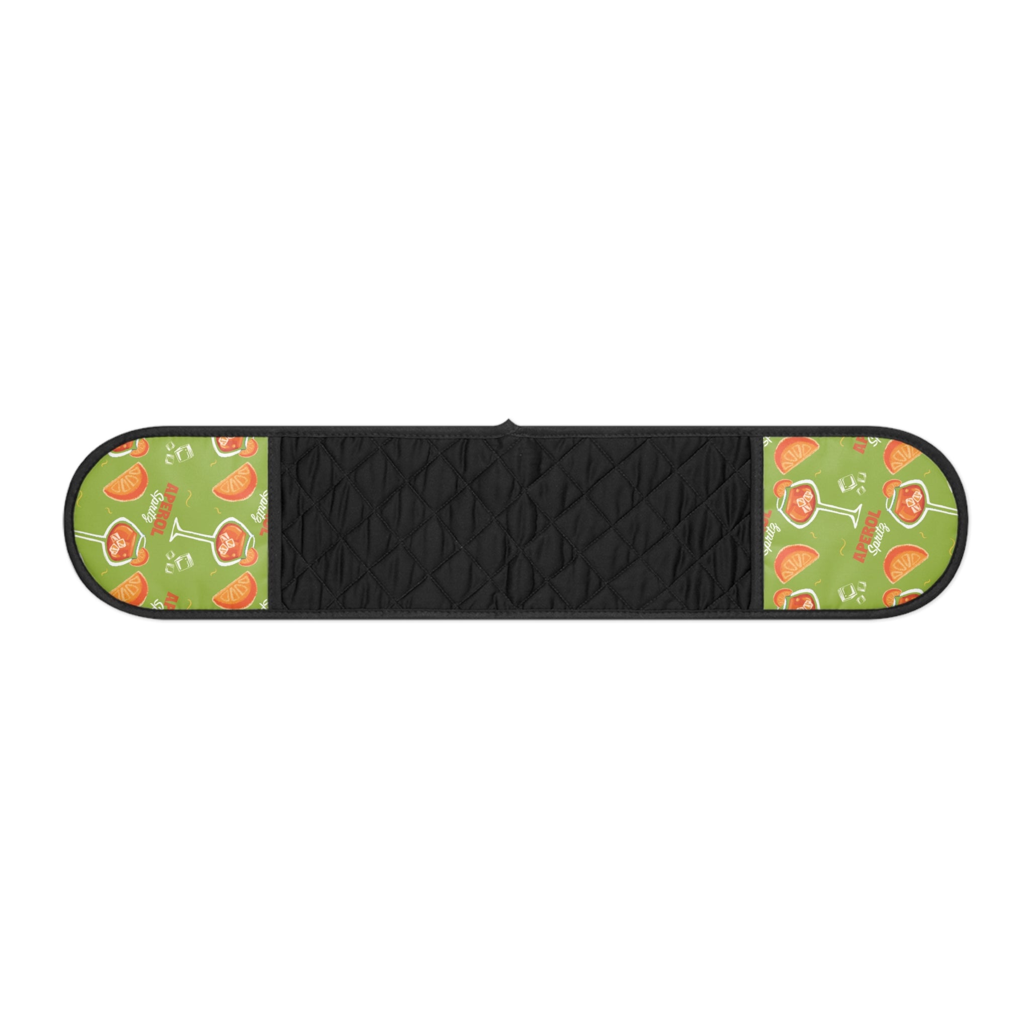 Aperol Spritz Double Oven Mitt — Green Aperol Inspired Design