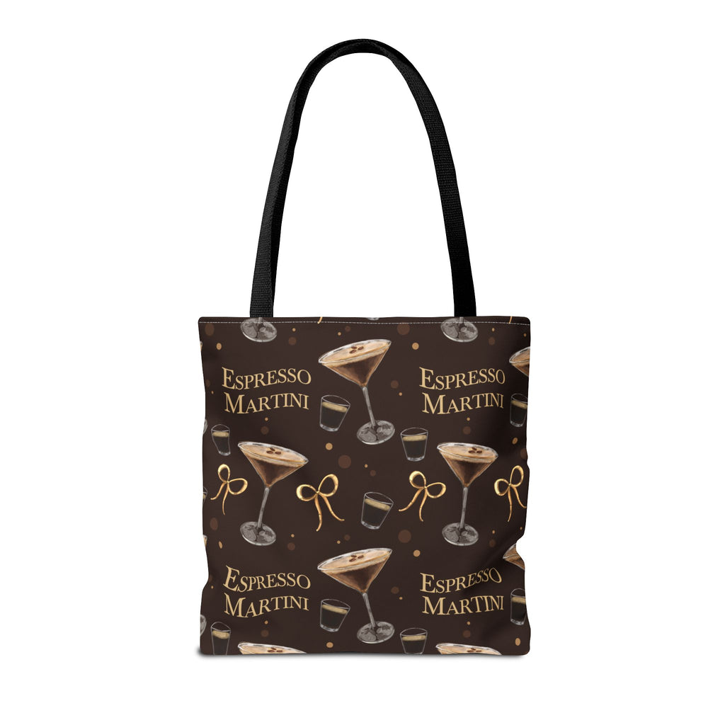 Espresso Martini Tote Bag — Dark Brown Espresso Collection Inspired Design
