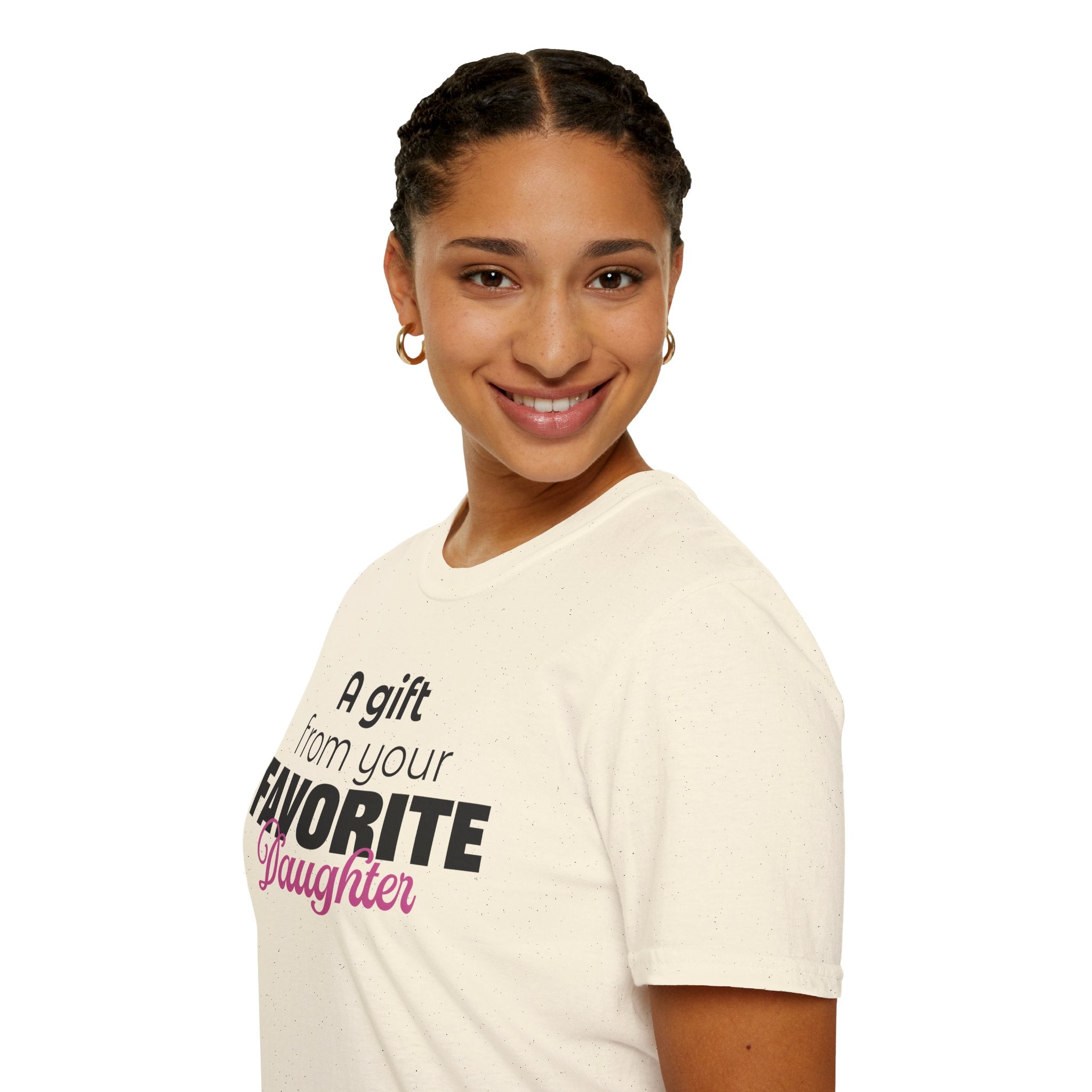 A Gift From Your Favorite Daughter T-Shirt – Funny Mom Gift for Mother’s Day