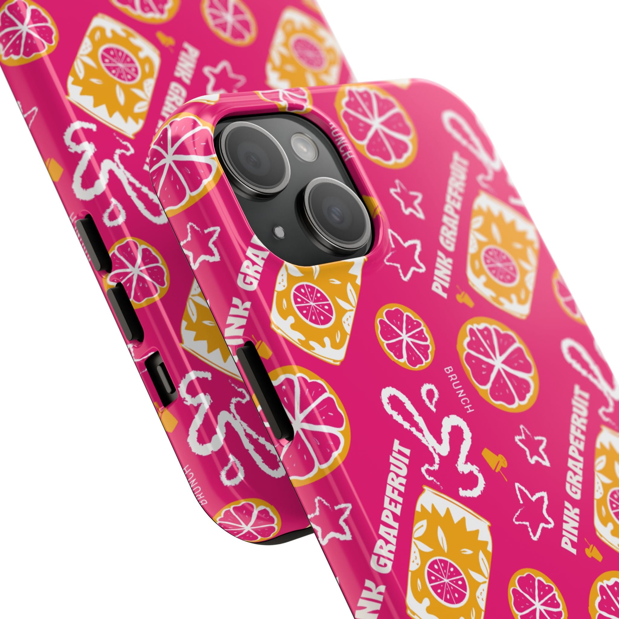 Pink Grapefruit Fruit CollectionTough Phone Case — Pink Aperol Inspired Design
