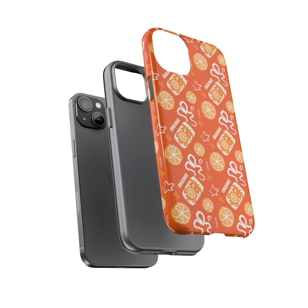 Orange Brunch Tough Phone Case – Orange Aperol Inspired Design