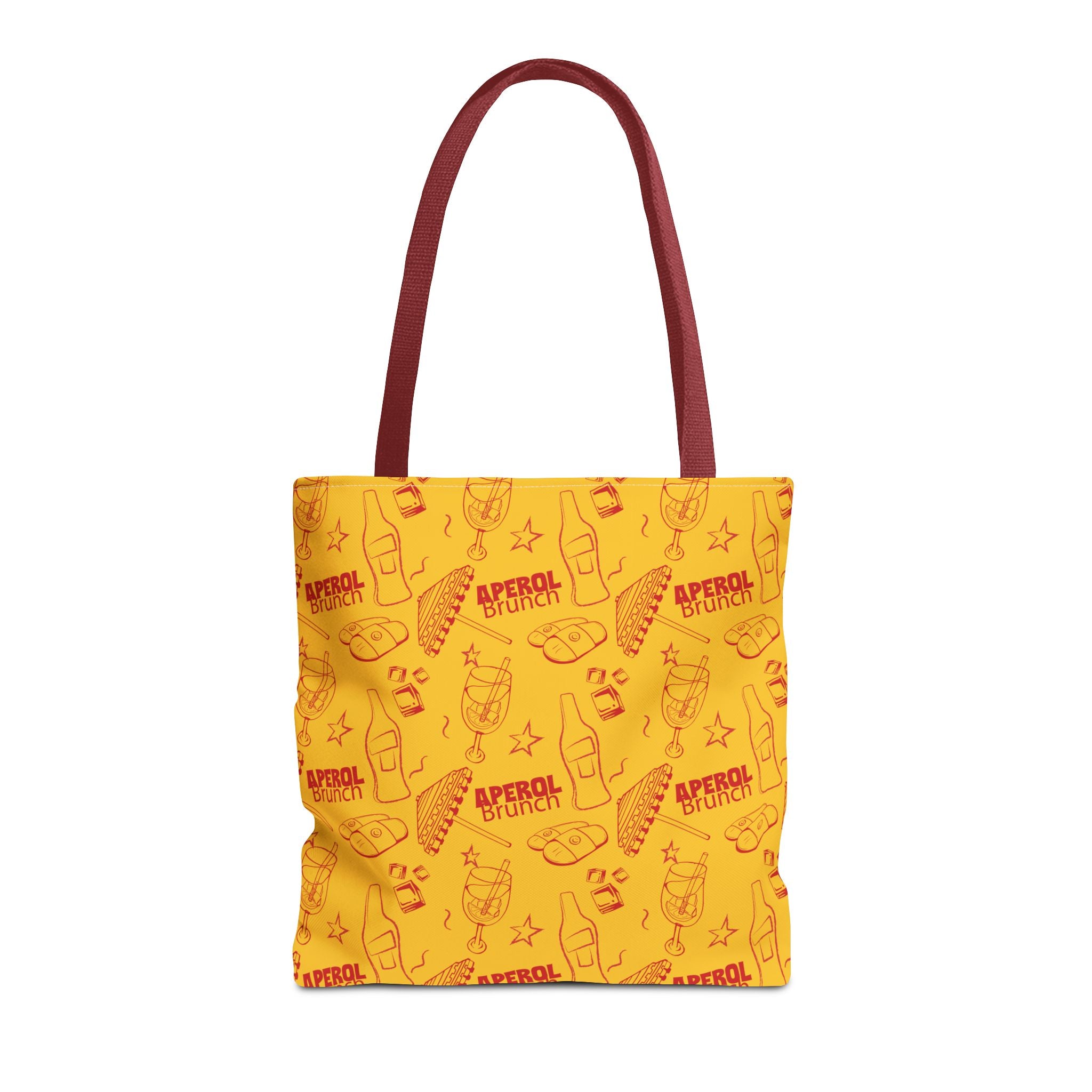 Aperol Spritz Tote Bag – Yellow & Red Aperol Inpired Design